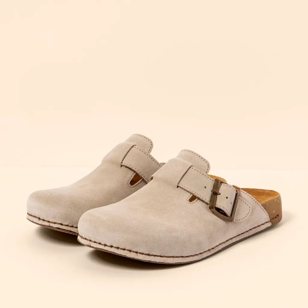 El Naturalista N5796 SILK SUEDE Blanche | BCK-64980454